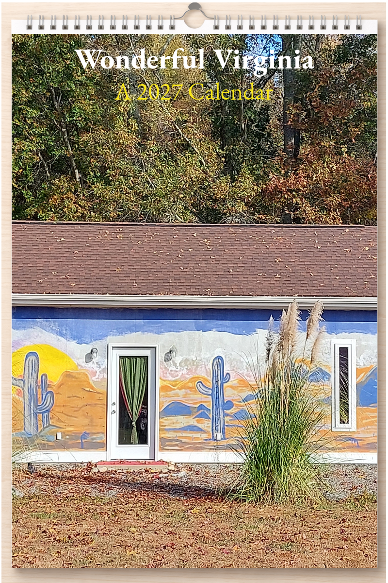 Wonderful Virginia: A 2027 Calendar