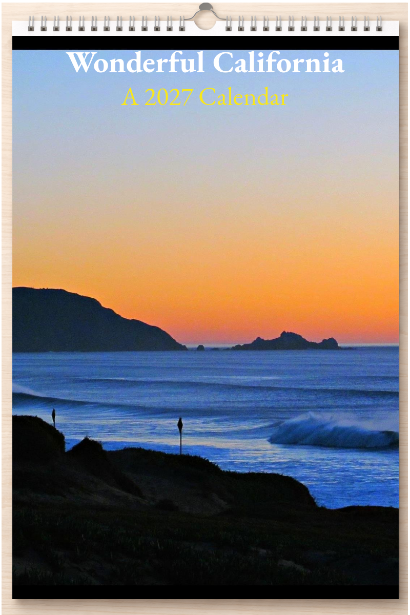Wonderful California: A 2027 Calendar