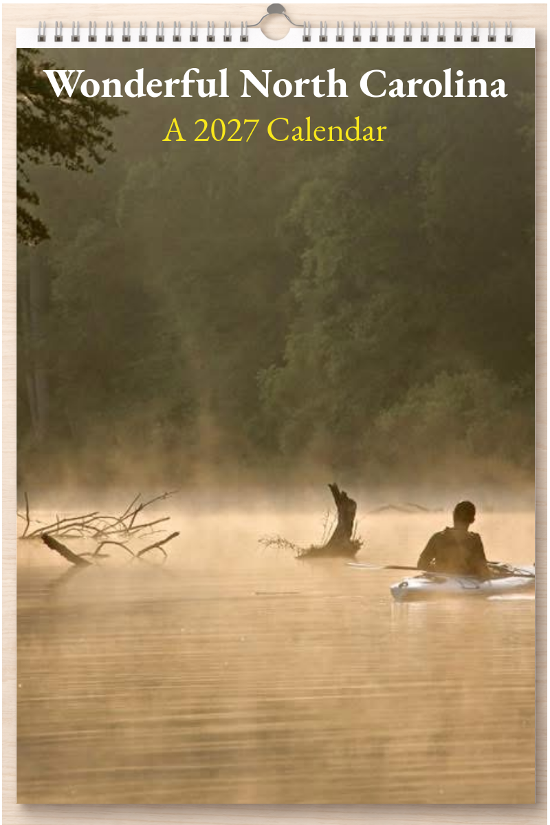 Wonderful North Carolina: A 2027 Calendar