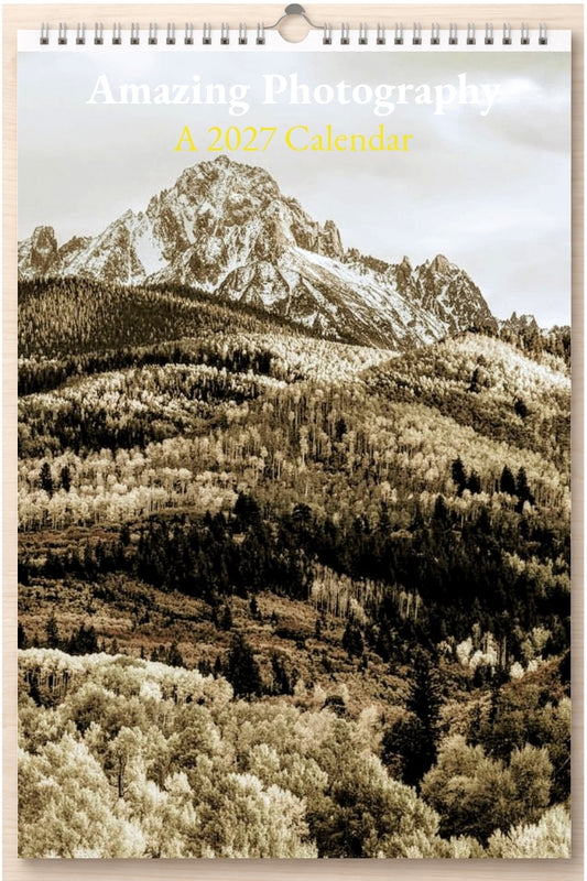 Amazing Photography: A 2027 Calendar