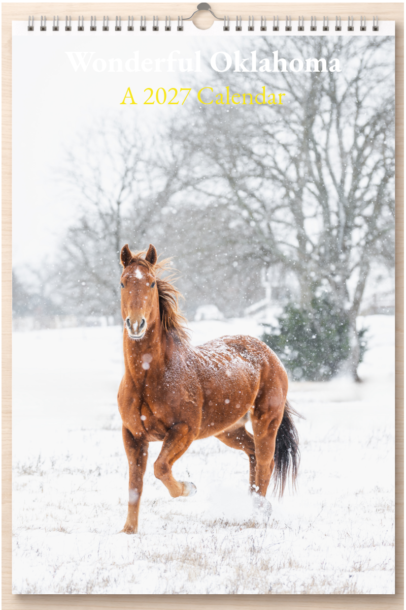 Wonderful Oklahoma: A 2027 Calendar