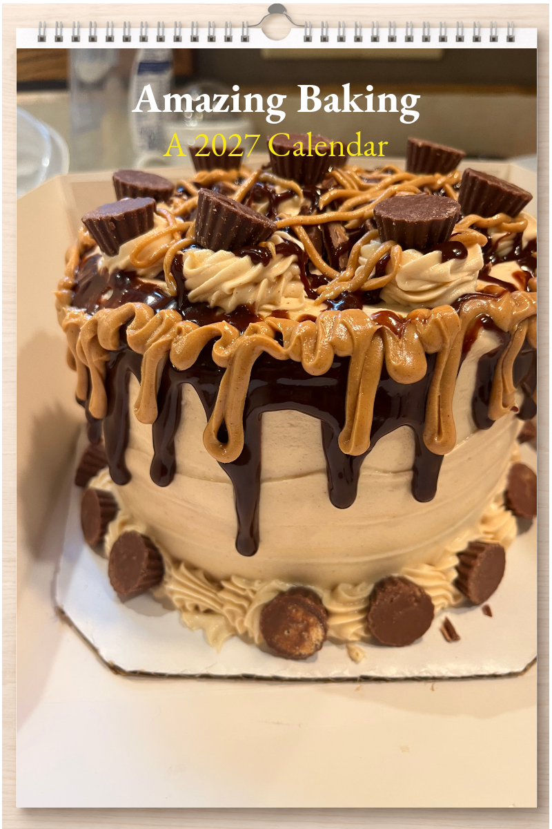Amazing Baking: A 2027 Calendar