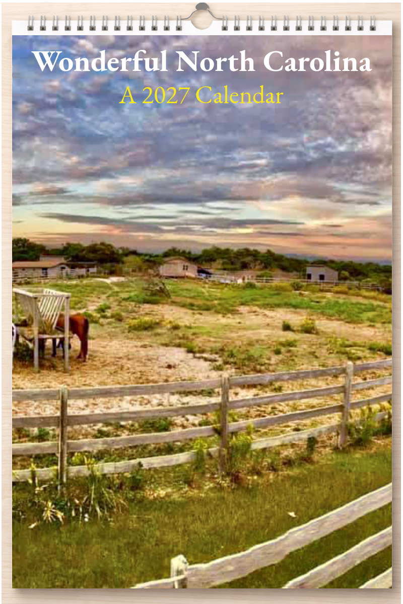Wonderful North Carolina: A 2027 Calendar
