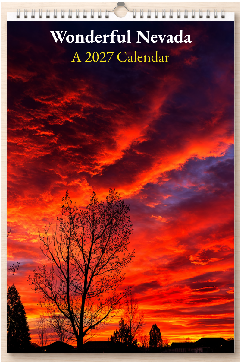 Wonderful Nevada: A 2027 Calendar