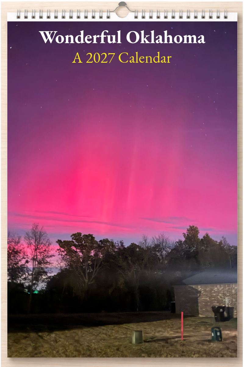 Wonderful Oklahoma: A 2027 Calendar