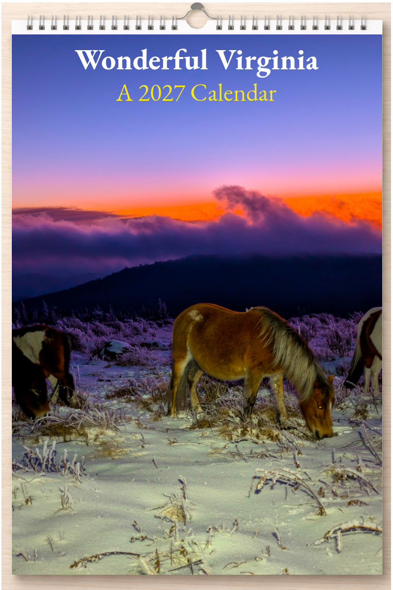 Wonderful Virginia: A 2027 Calendar