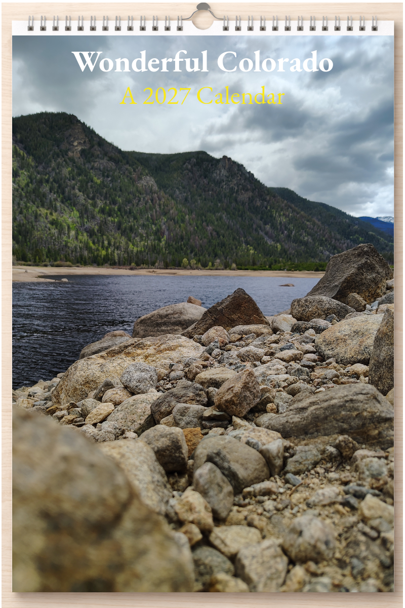 Wonderful Colorado: A 2027 Calendar