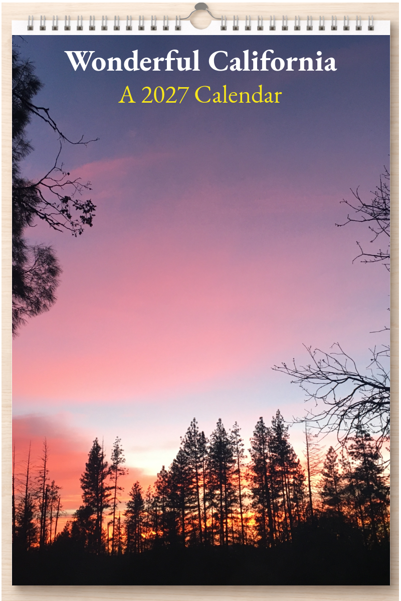 Wonderful California: A 2027 Calendar