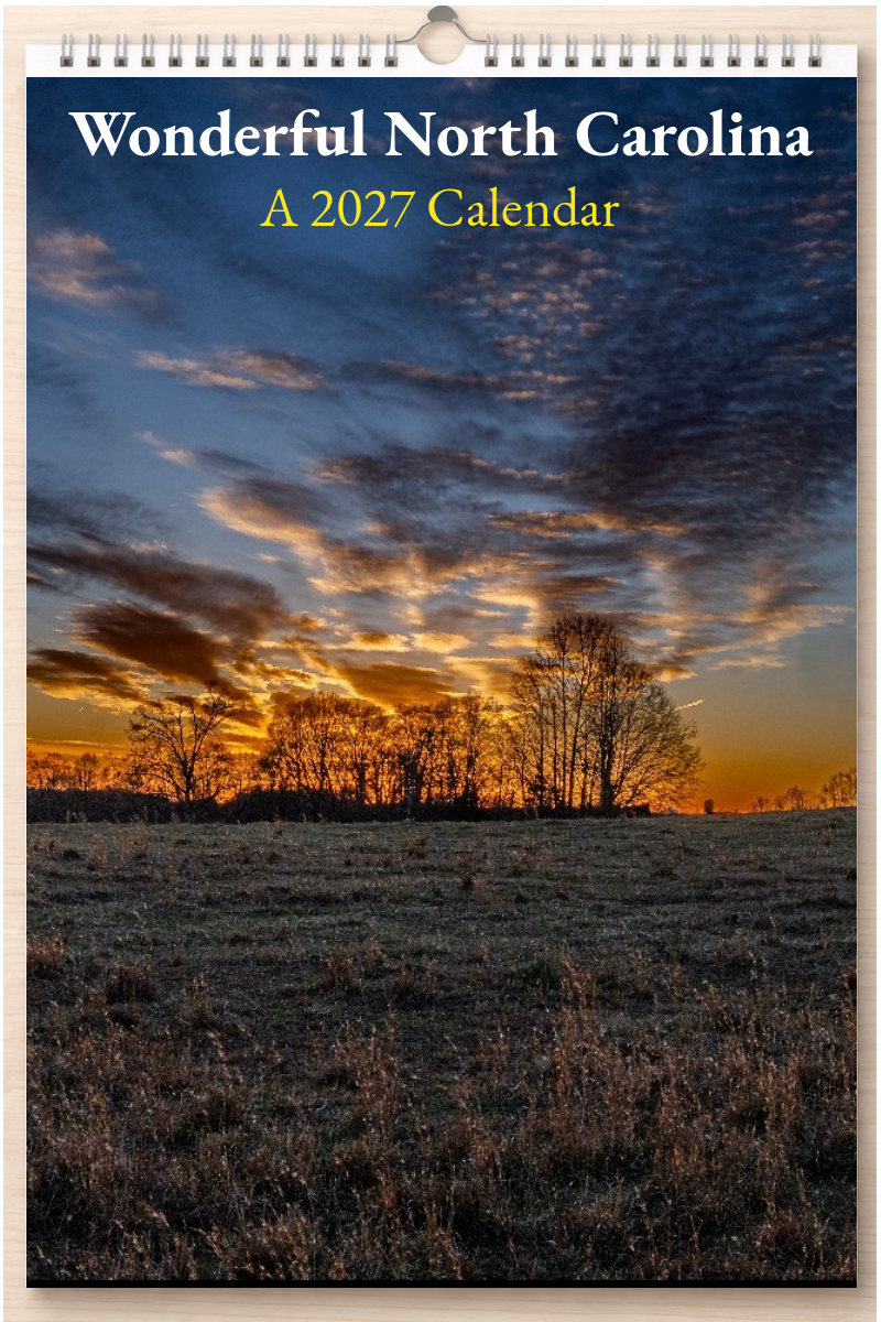 Wonderful North Carolina: A 2027 Calendar