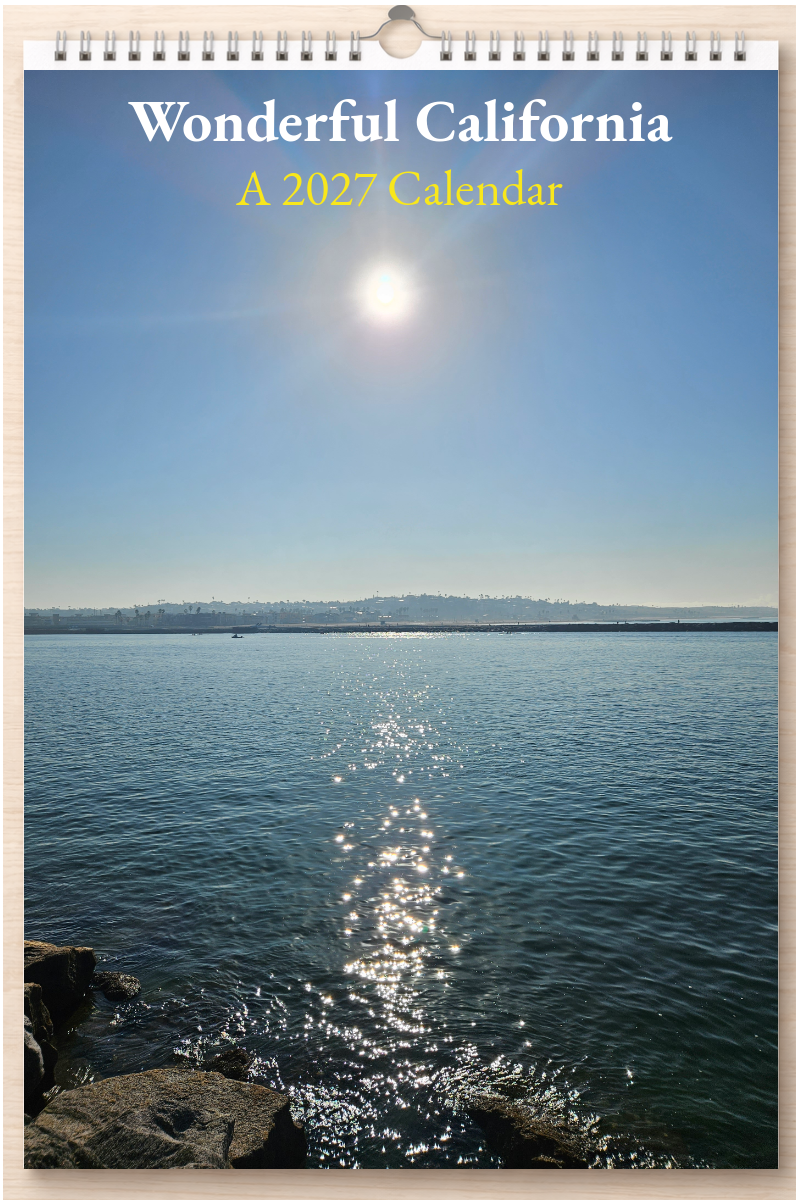 Wonderful California: A 2027 Calendar