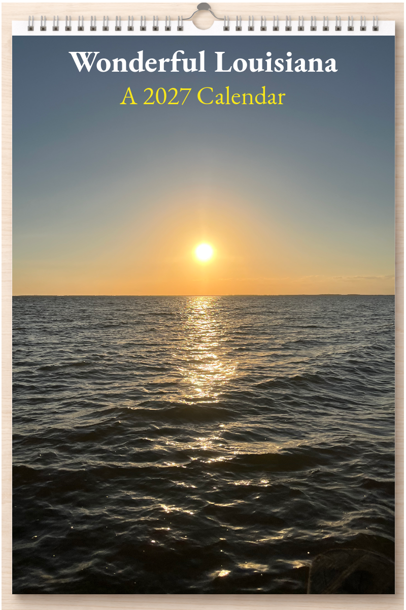 Wonderful Louisiana: A 2027 Calendar