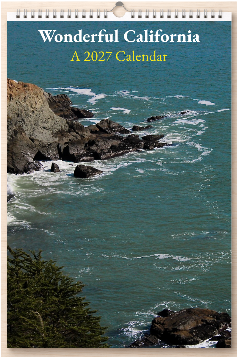 Wonderful California: A 2027 Calendar
