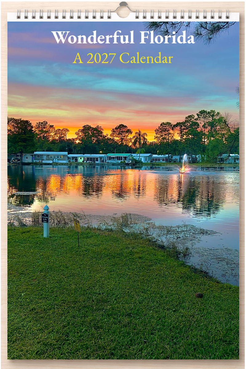 Wonderful Florida: A 2027 Calendar