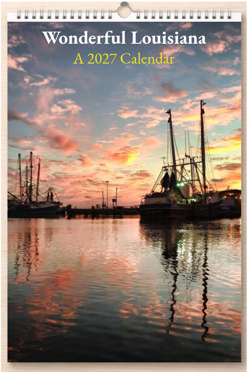 Wonderful Louisiana: A 2027 Calendar