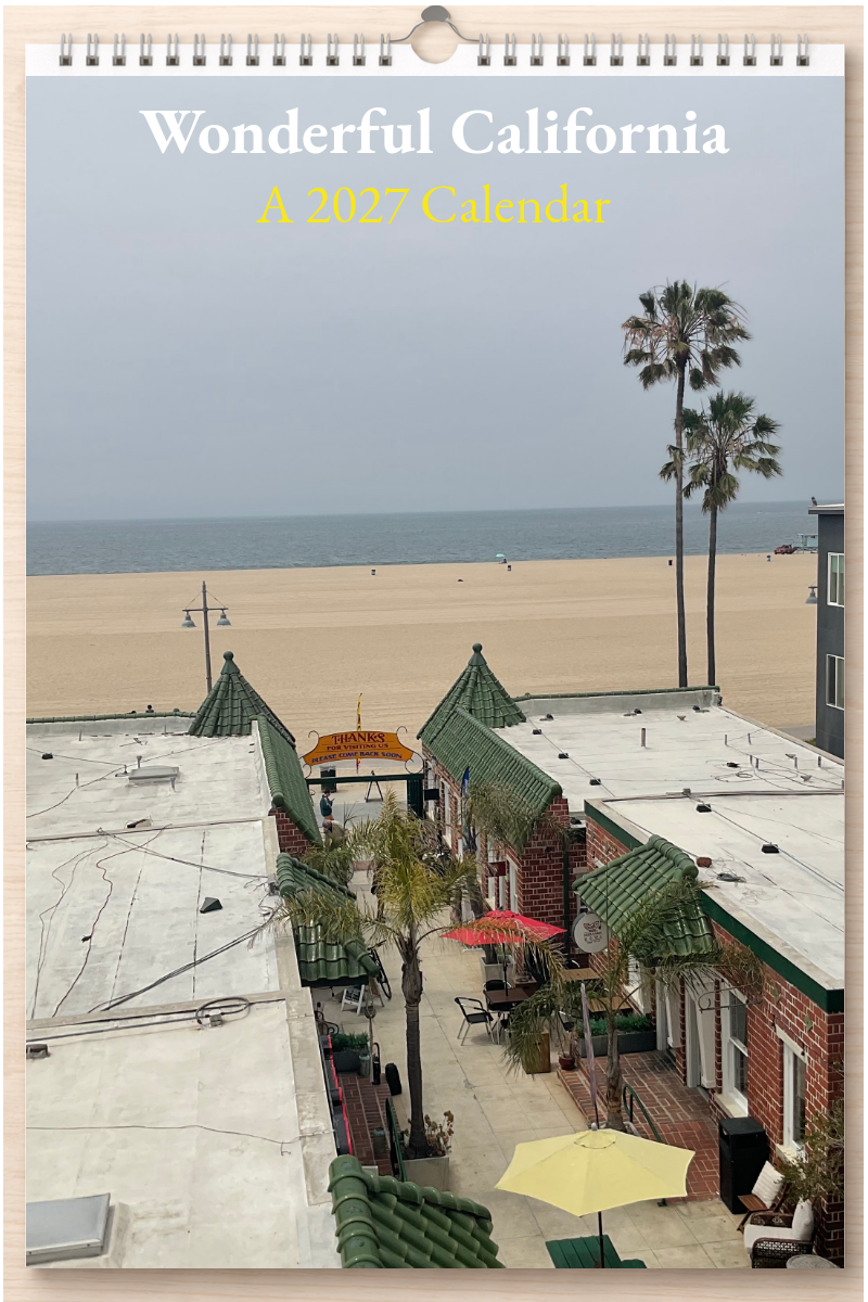 Wonderful California: A 2027 Calendar