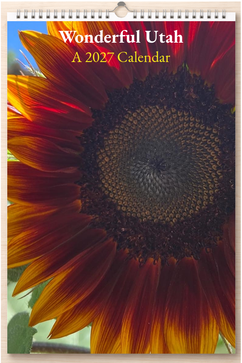 Wonderful Utah: A 2027 Calendar