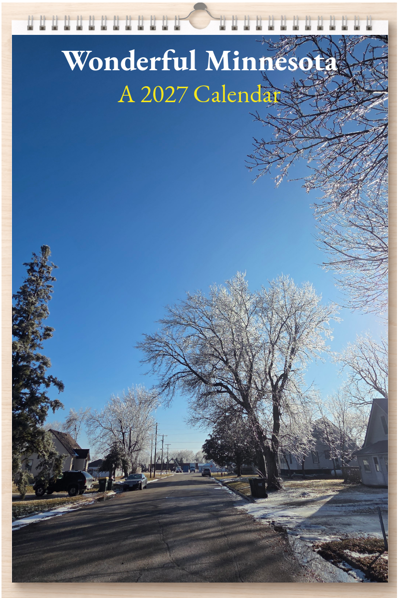 Wonderful Minnesota: A 2027 Calendar
