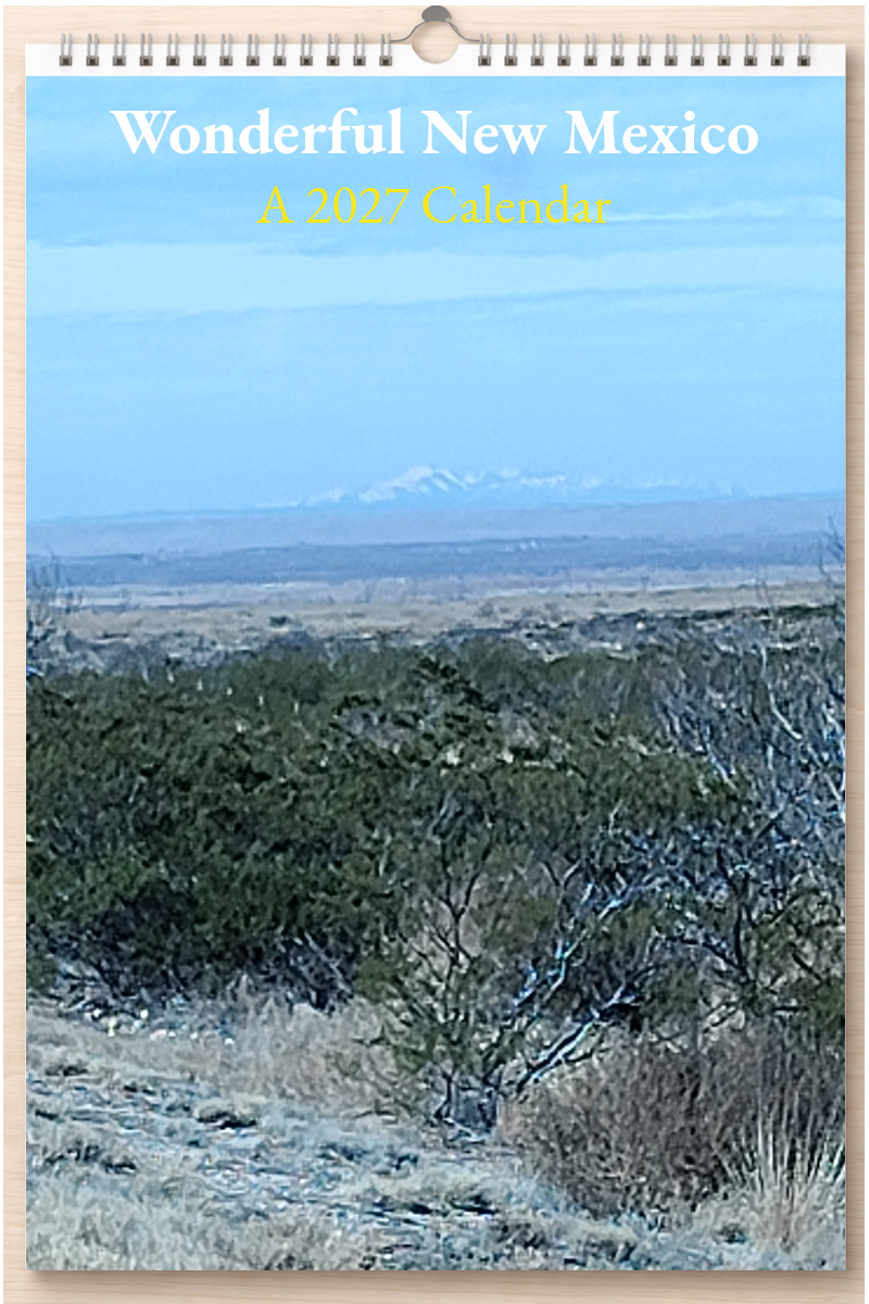 Wonderful New Mexico: A 2027 Calendar