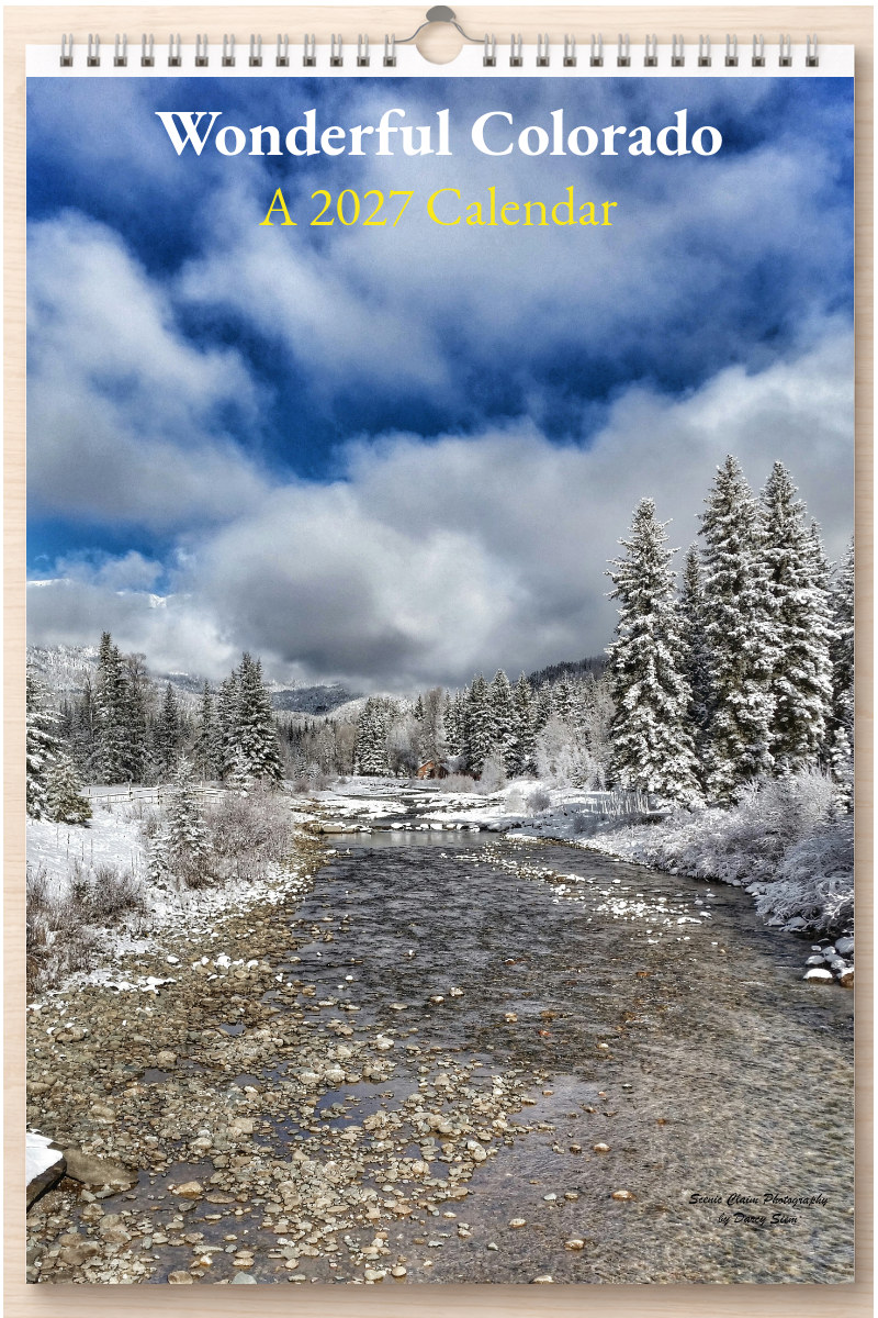 Wonderful Colorado: A 2027 Calendar