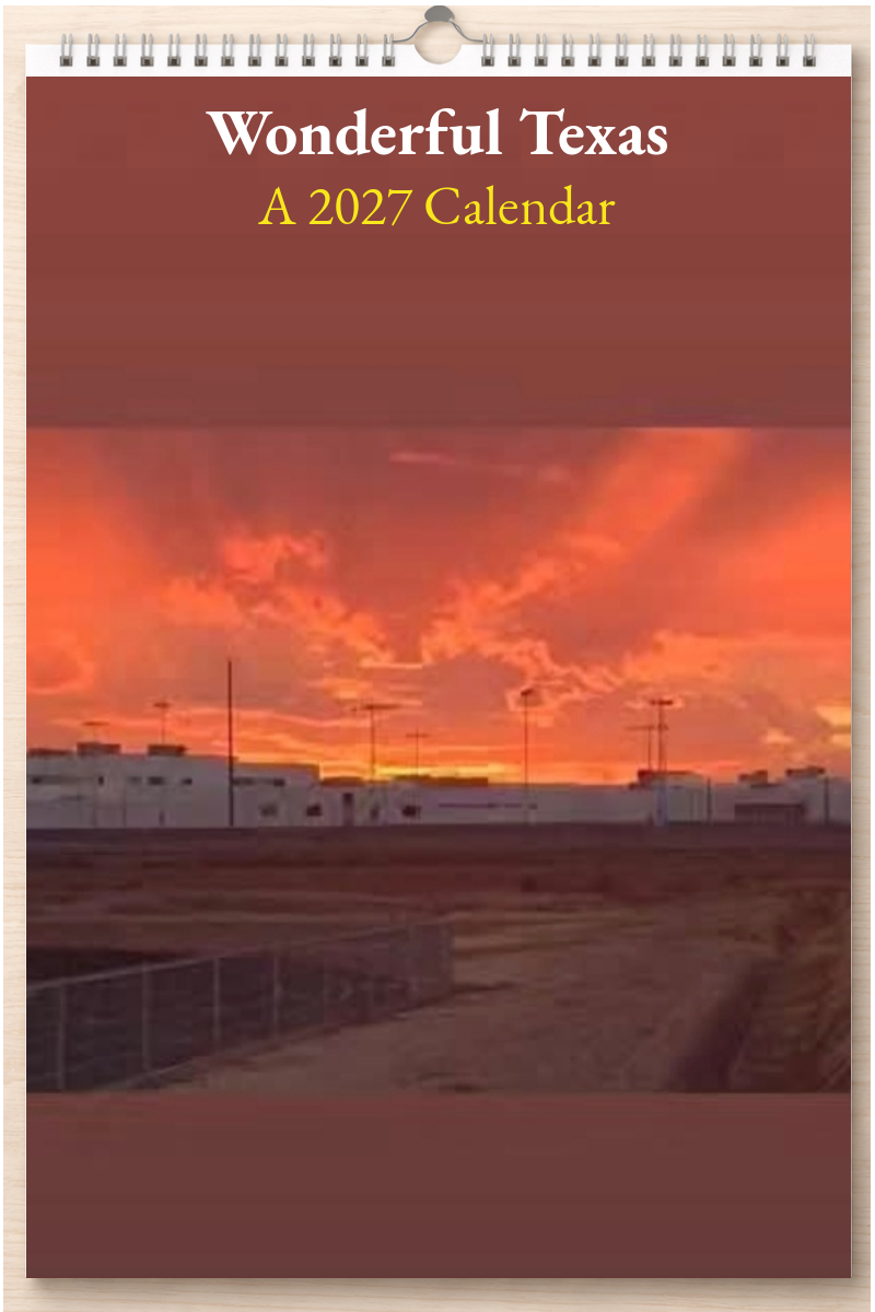 Wonderful Texas: A 2027 Calendar