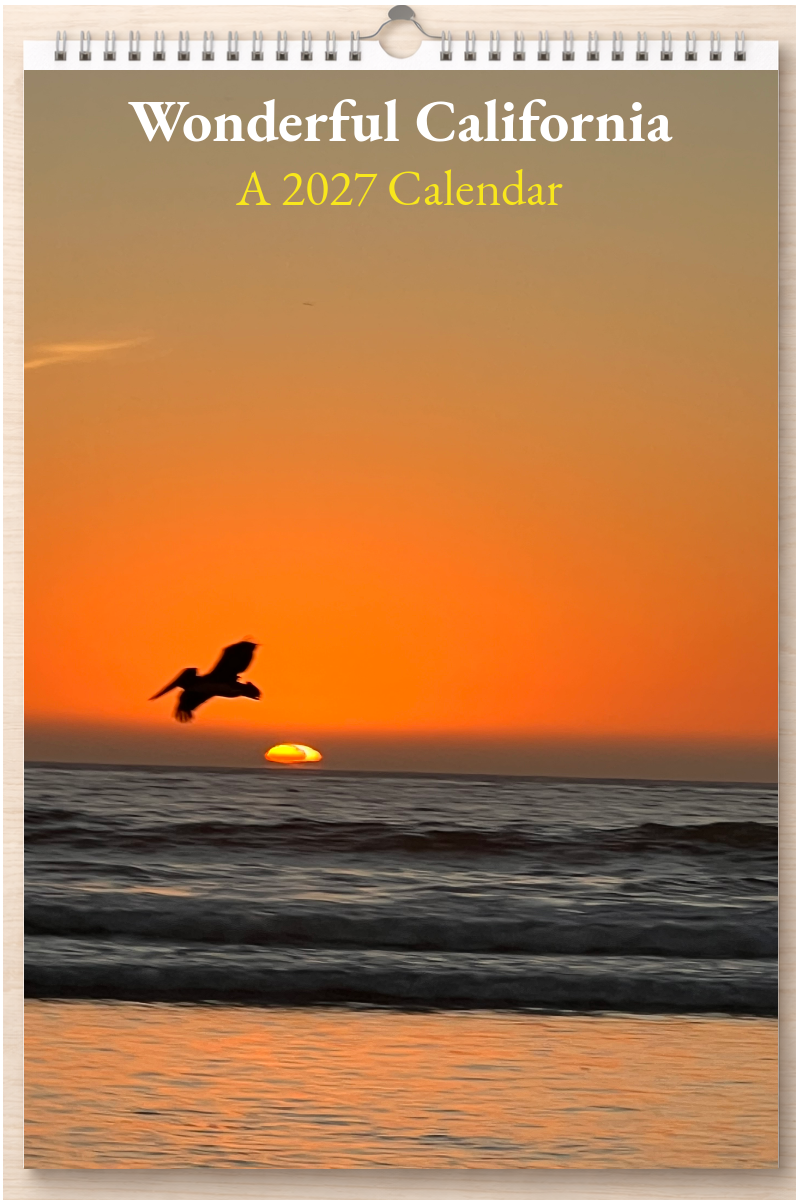 Wonderful California: A 2027 Calendar