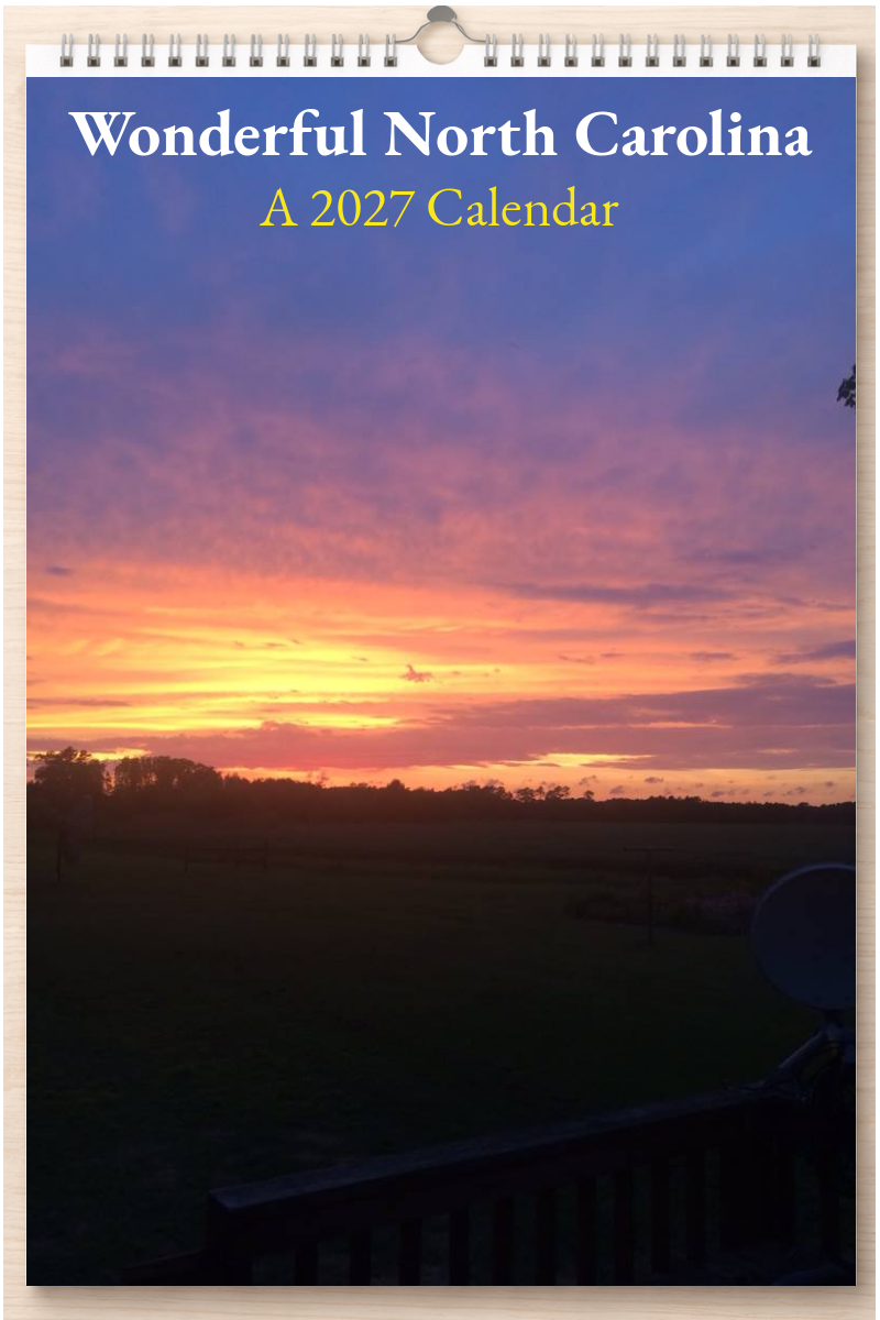 Wonderful North Carolina: A 2027 Calendar