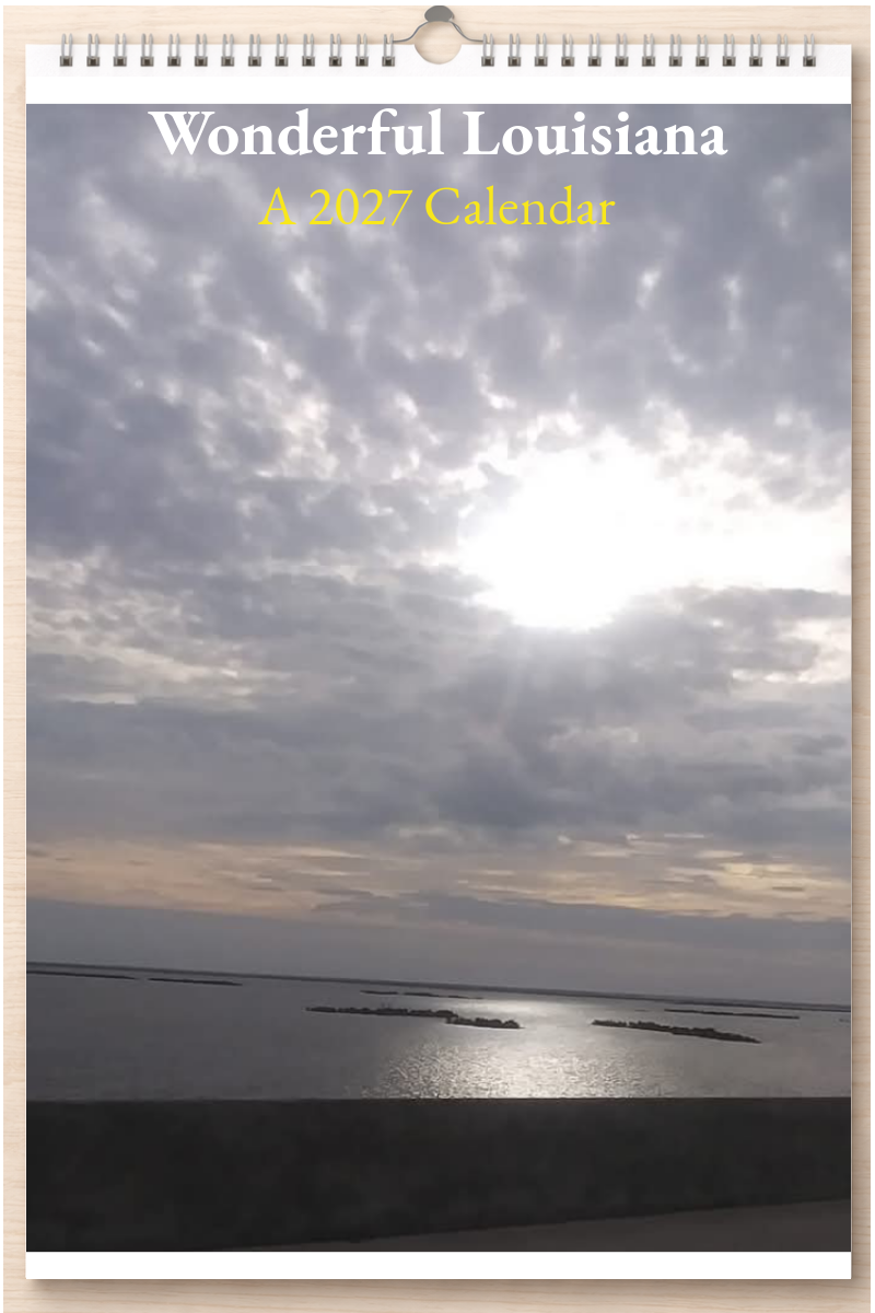 Wonderful Louisiana: A 2027 Calendar