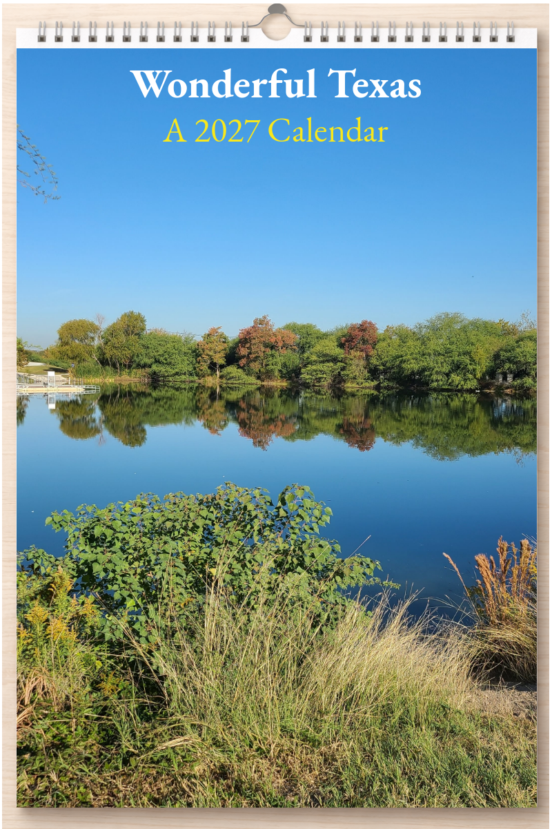 Wonderful Texas: A 2027 Calendar