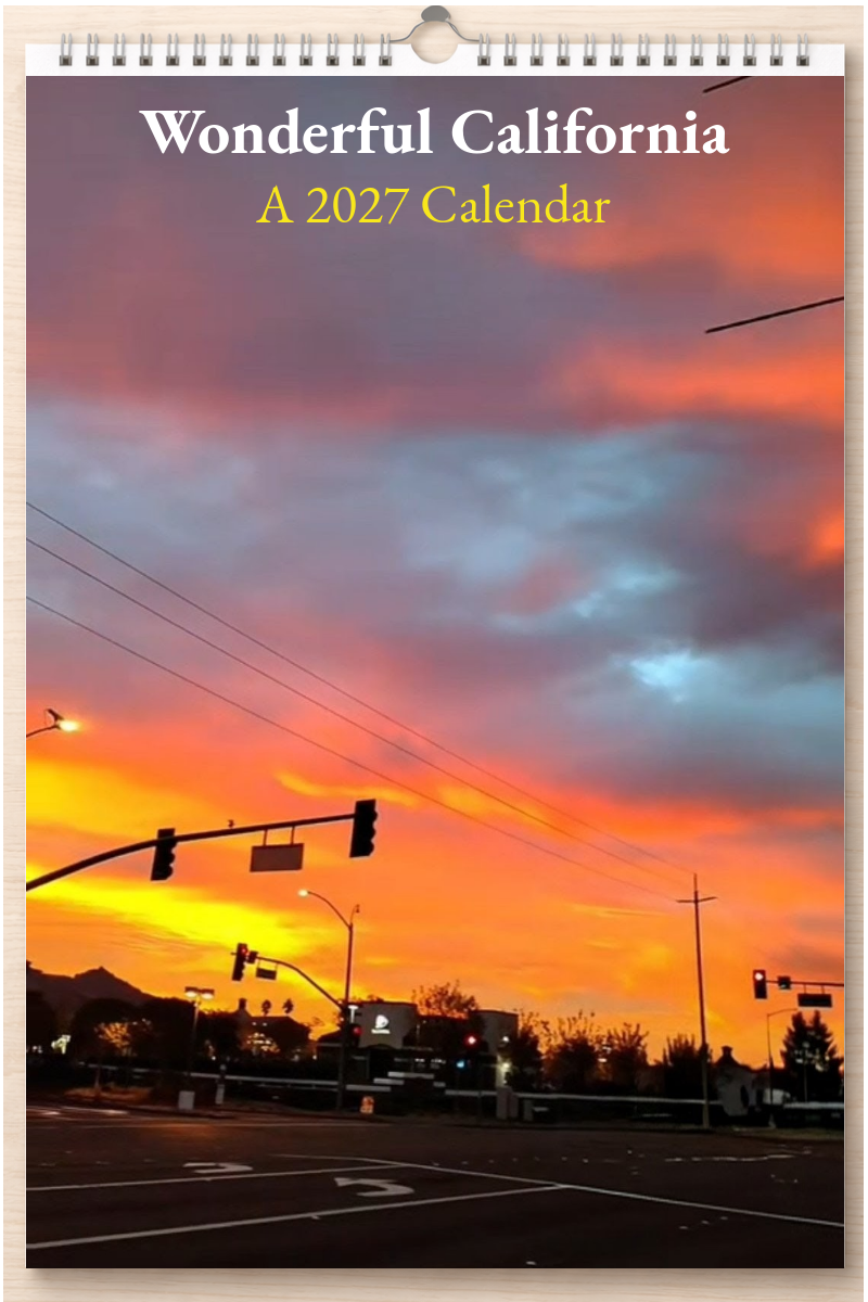 Wonderful California: A 2027 Calendar