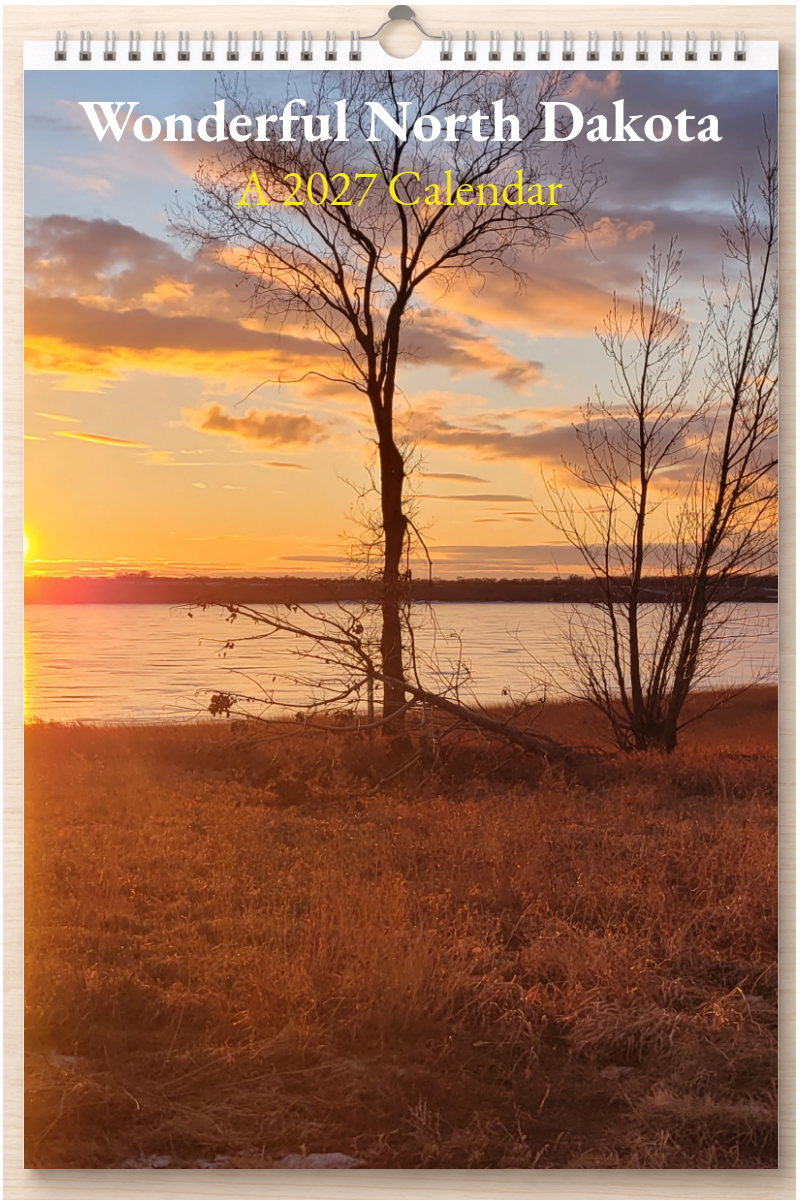 Wonderful North Dakota: A 2027 Calendar