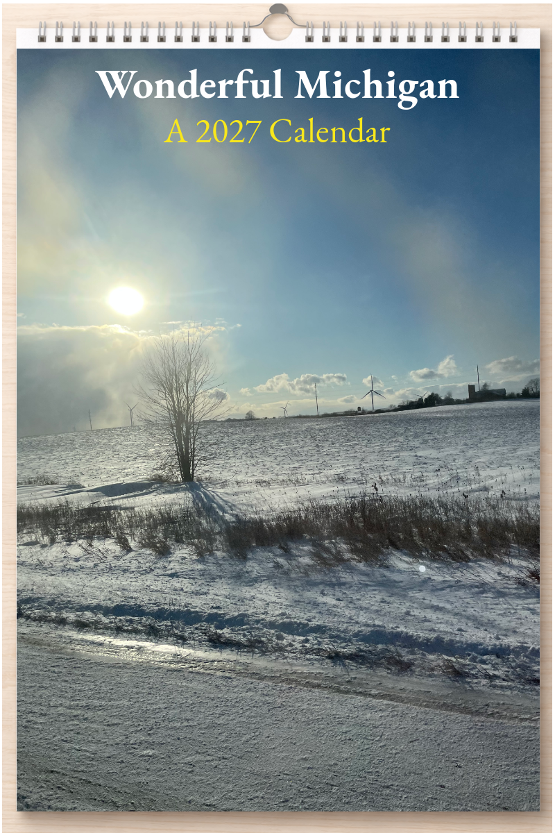 Wonderful Michigan: A 2027 Calendar
