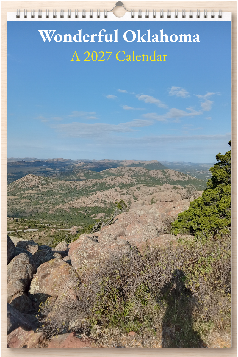 Wonderful Oklahoma: A 2027 Calendar
