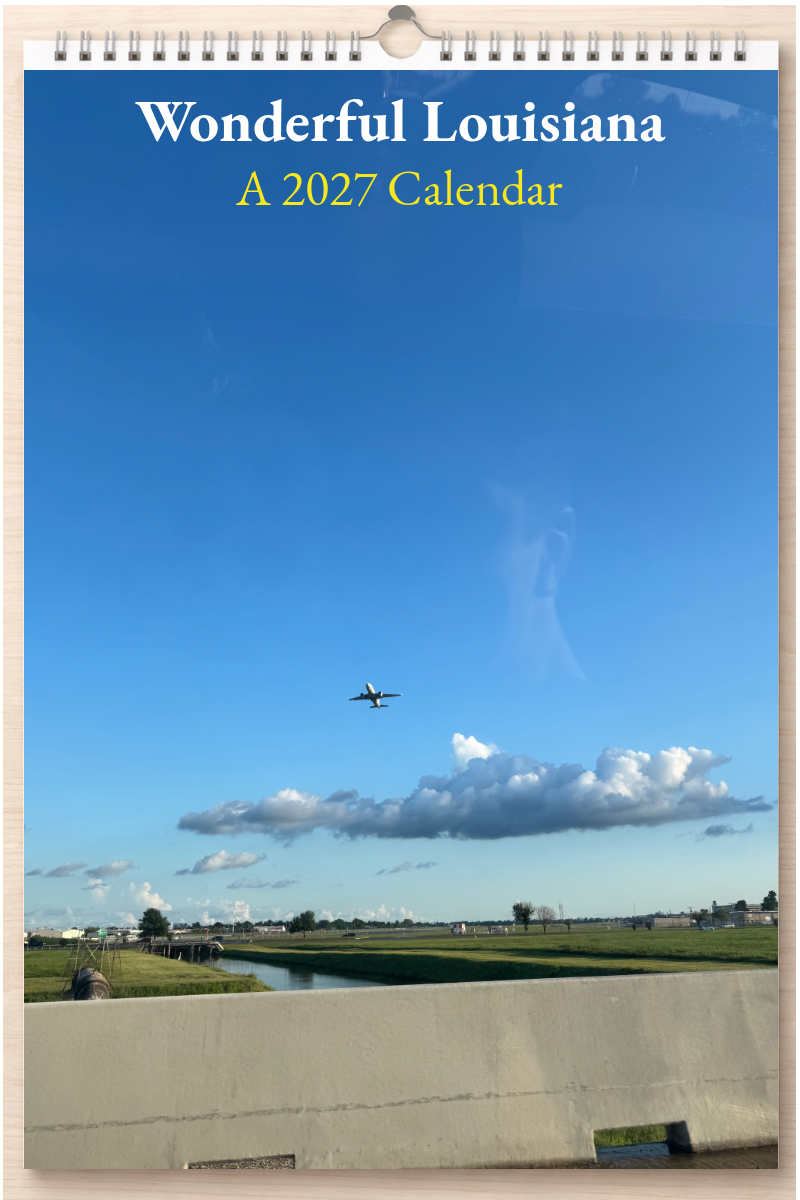 Wonderful Louisiana: A 2027 Calendar