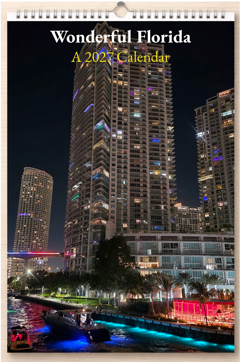 Wonderful Florida: A 2027 Calendar