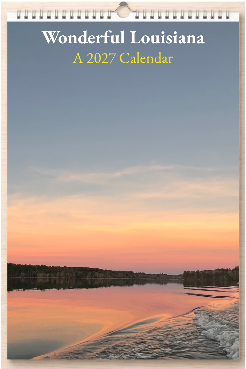 Wonderful Louisiana: A 2027 Calendar