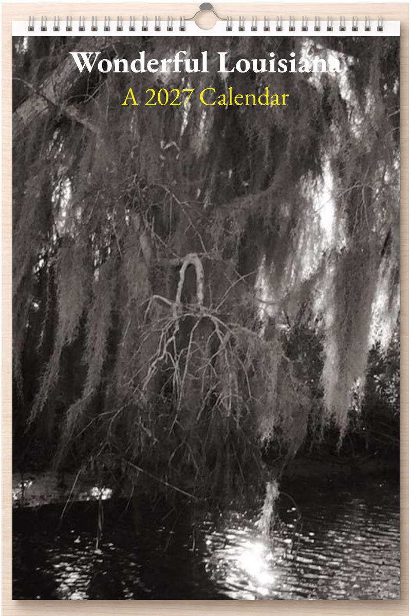 Wonderful Louisiana: A 2027 Calendar