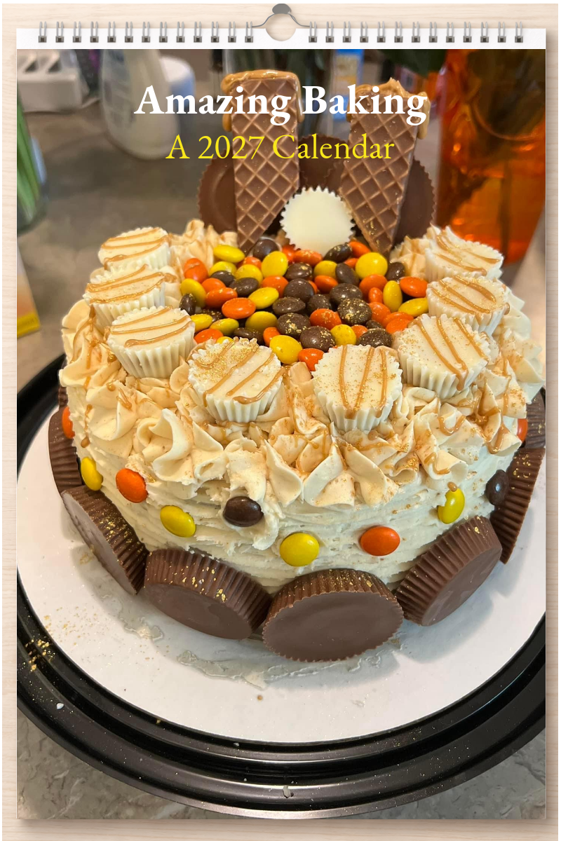Amazing Baking: A 2027 Calendar