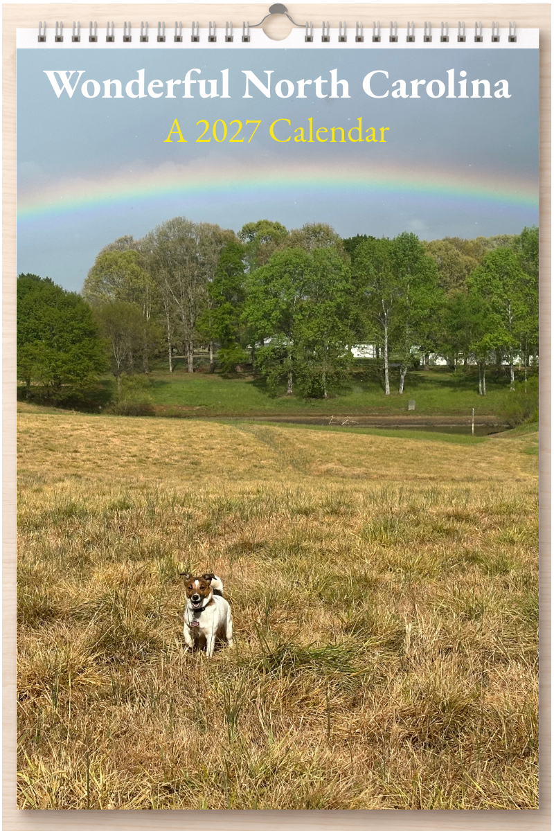 Wonderful North Carolina: A 2027 Calendar
