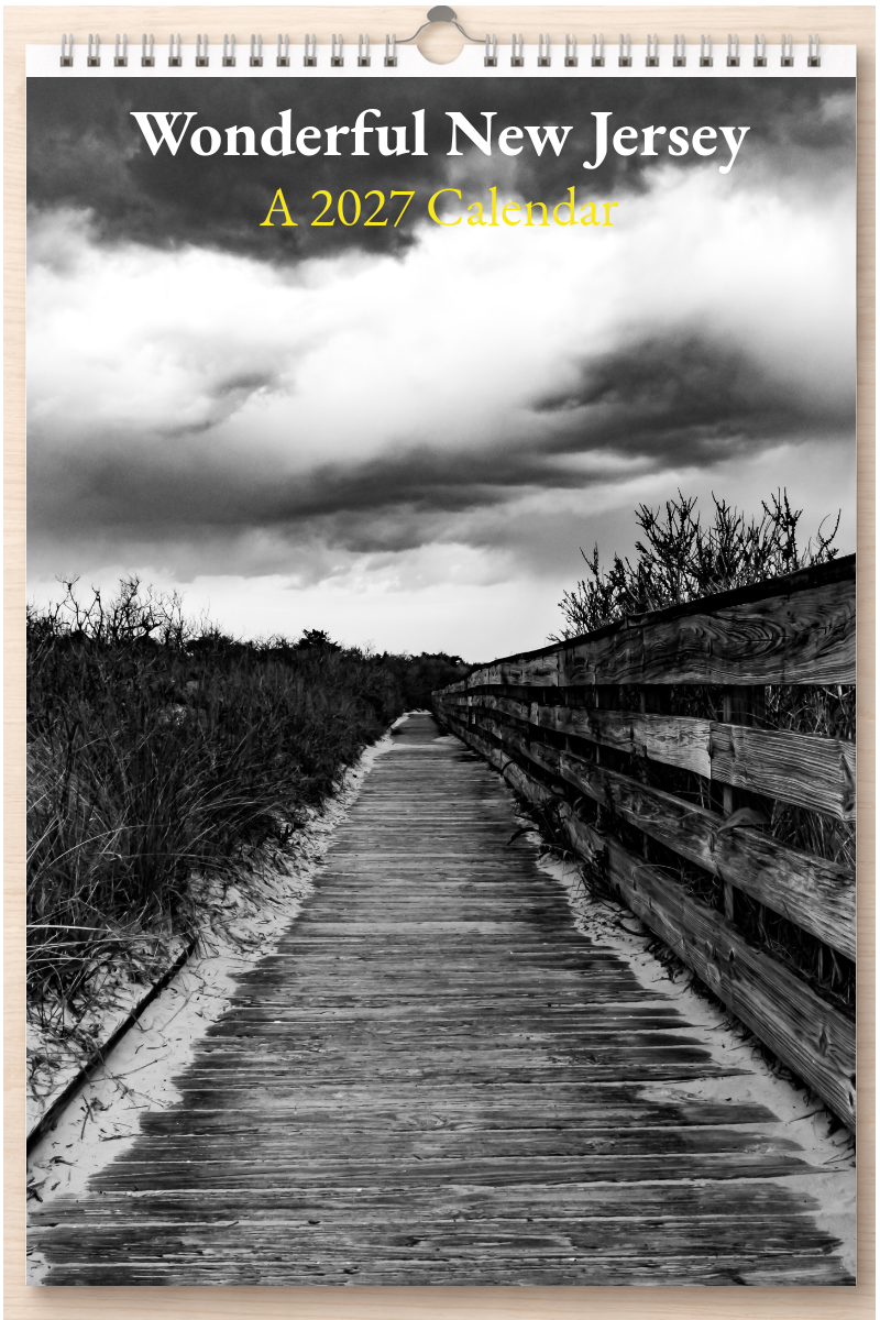 Wonderful New Jersey: A 2027 Calendar