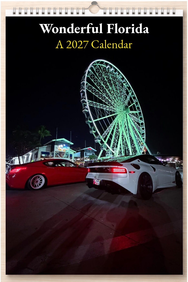 Wonderful Florida: A 2027 Calendar
