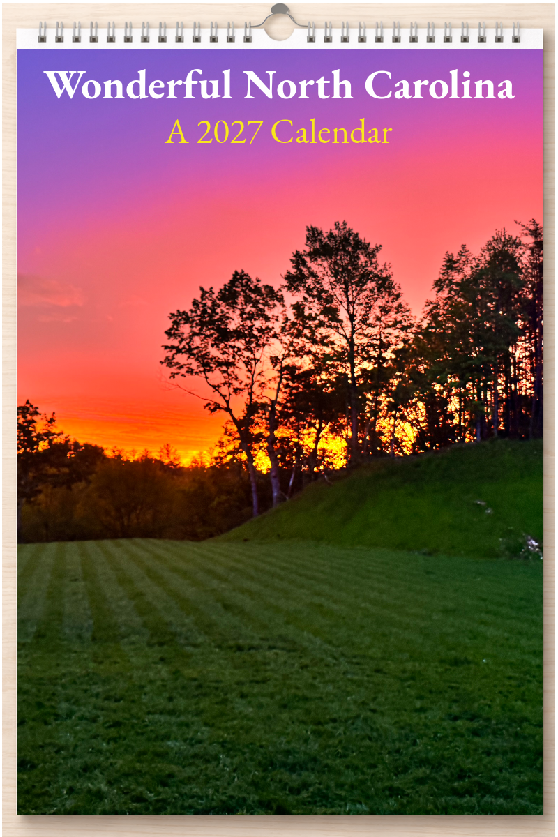 Wonderful North Carolina: A 2027 Calendar