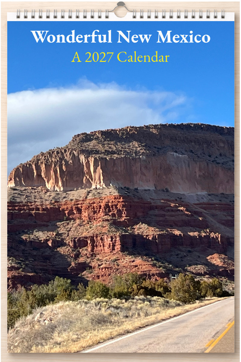 Wonderful New Mexico: A 2027 Calendar