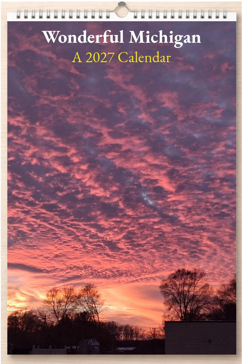 Wonderful Michigan: A 2027 Calendar