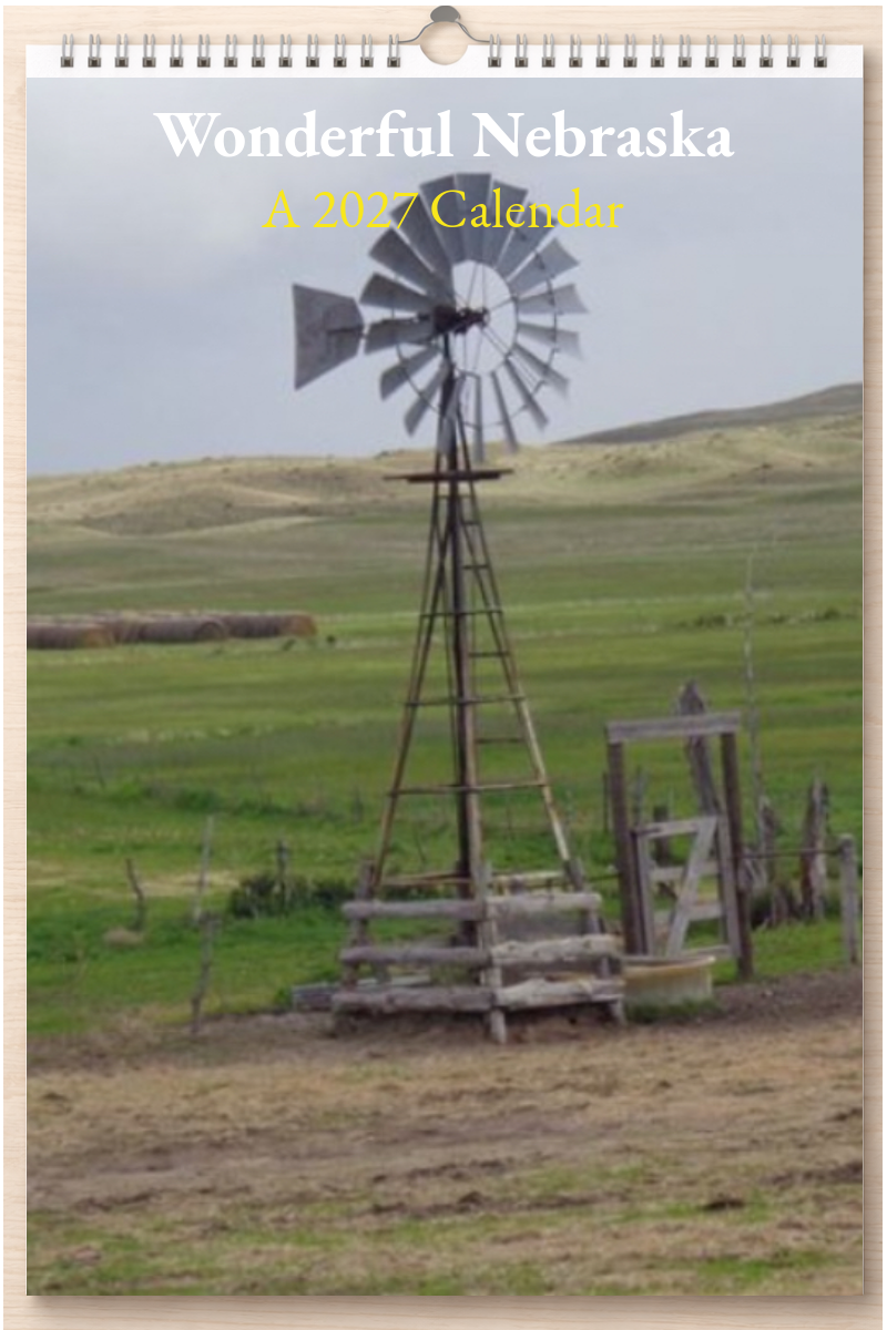 Wonderful Nebraska: A 2027 Calendar