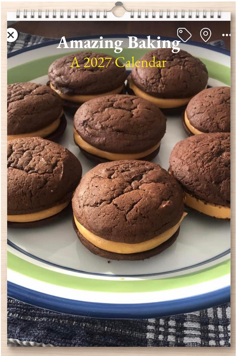 Amazing Baking: A 2027 Calendar