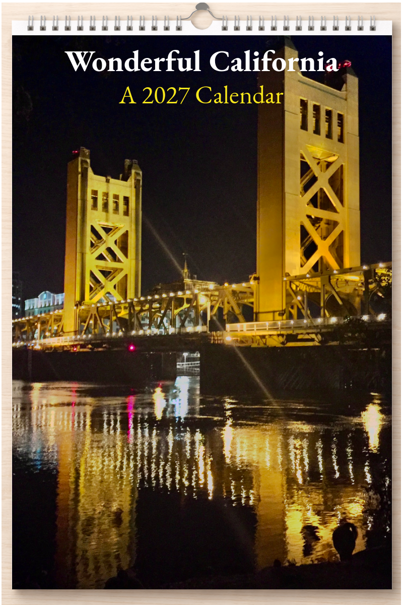 Wonderful California: A 2027 Calendar