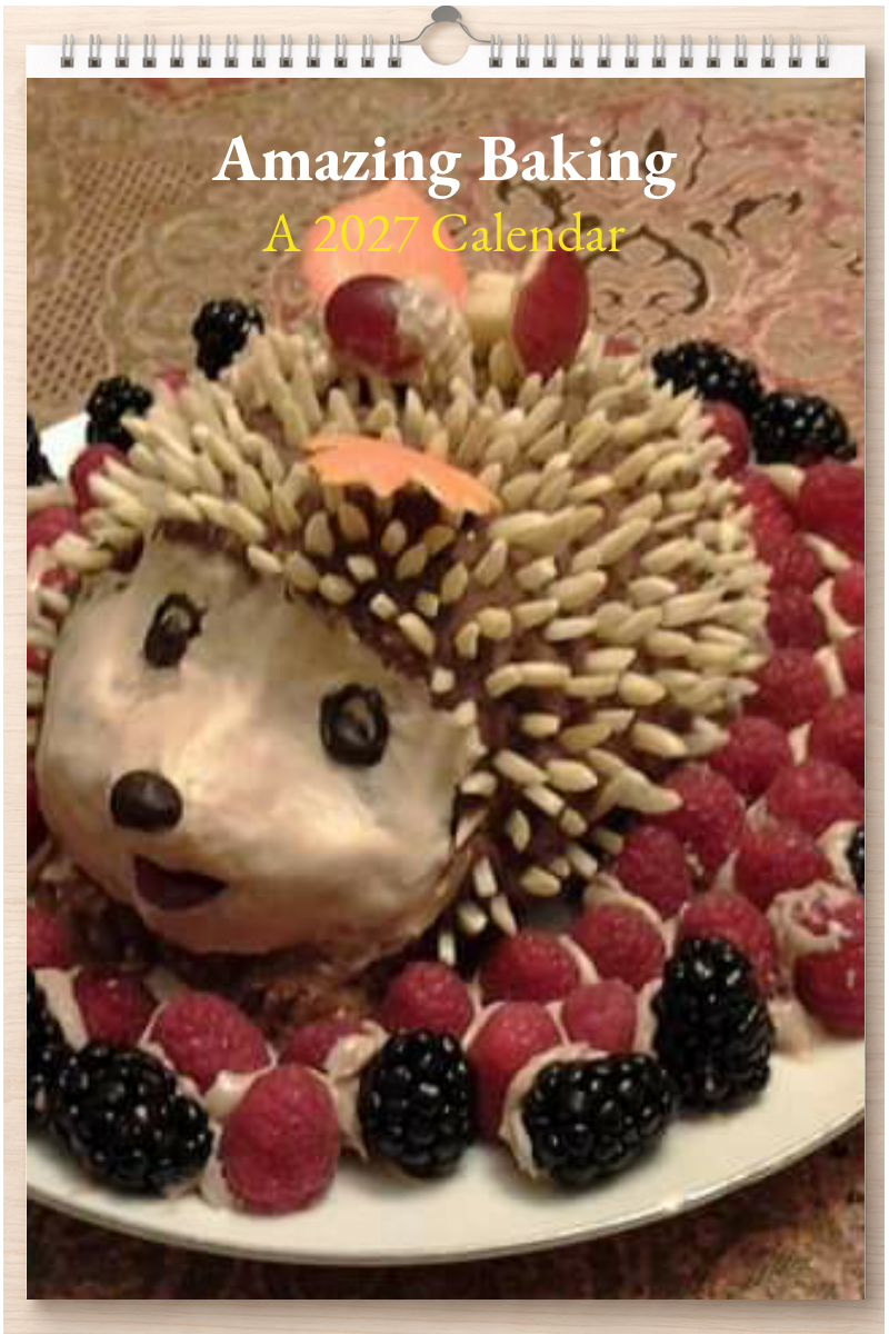 Amazing Baking: A 2027 Calendar