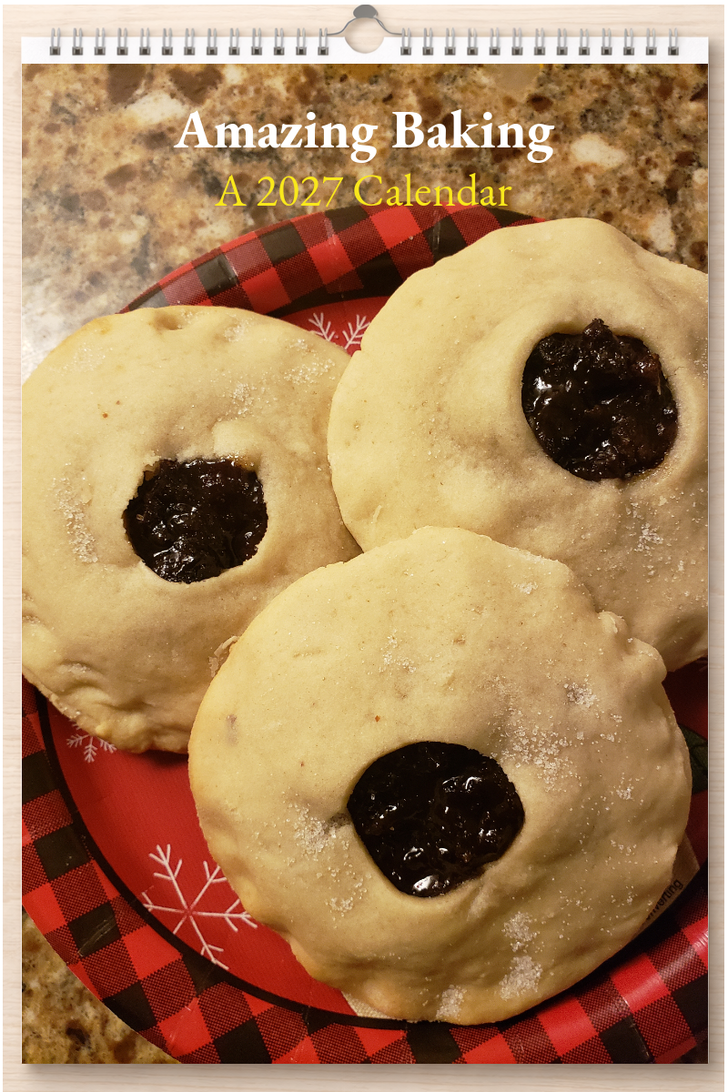 Amazing Baking: A 2027 Calendar