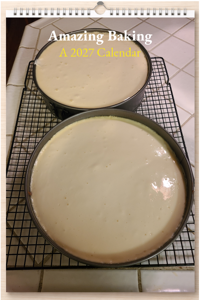 Amazing Baking: A 2027 Calendar