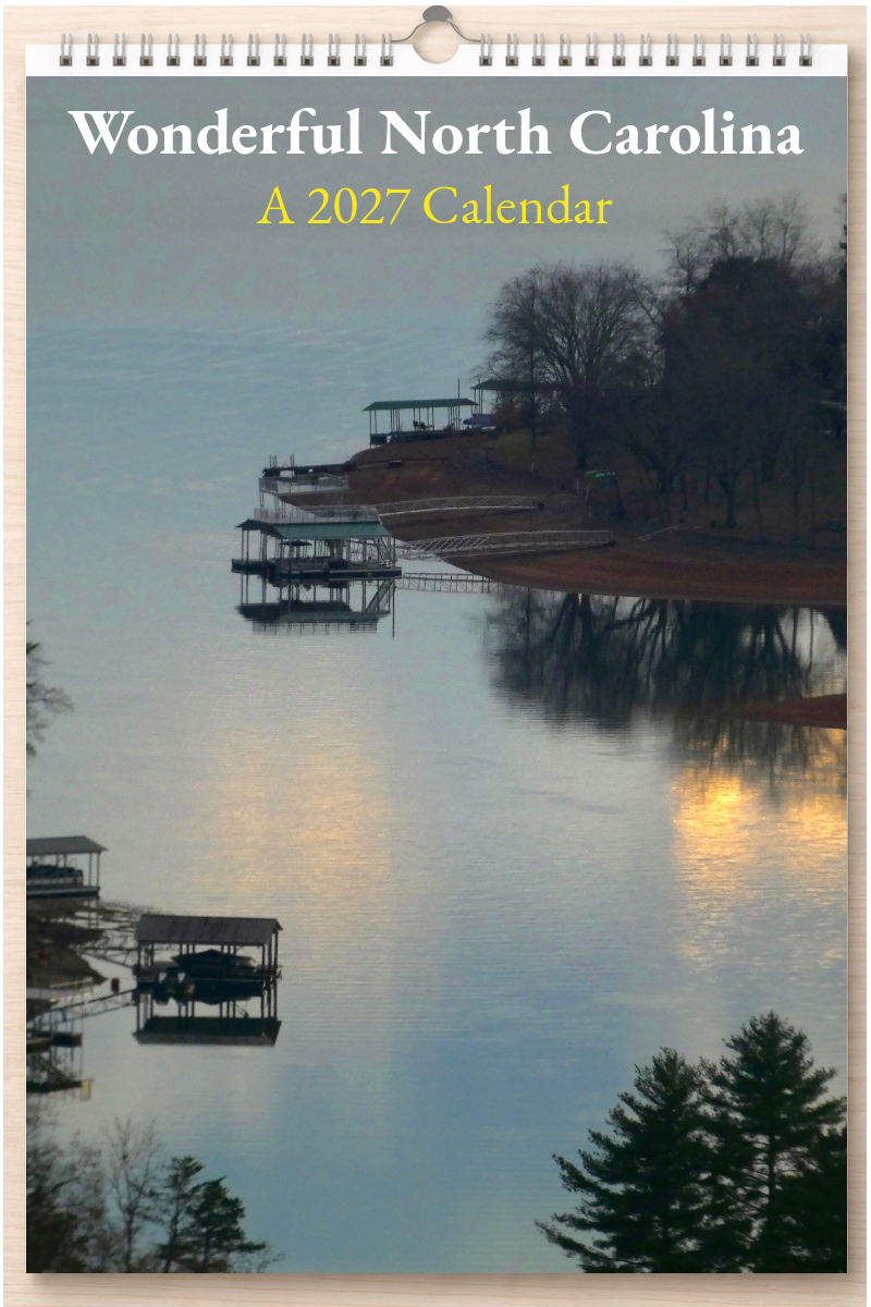 Wonderful North Carolina: A 2027 Calendar